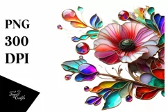 Watercolor Luxury Flower Splash Clipart Product Image 3