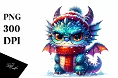Angry Dragon with es, Transparent PNG Product Image 1