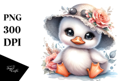 Baby Swan Hat Sunglasses PNG Product Image 1