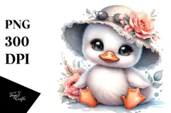 Baby Swan Hat Sunglasses PNG Product Image 1