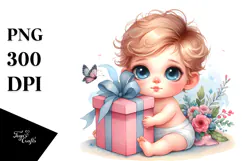 Digital Baby Gift, Transparent PNG Product Image 1