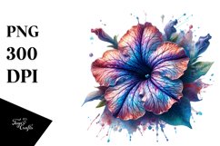 Glossy Petunia y Clipart Product Image 3