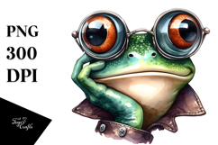 Big Teeth Frog Sunglasses | Clipart Product Image 1