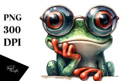 Big Teeth Frog Sunglasses | Clipart Product Image 1