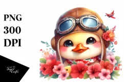 Colorful Baby Duck, PNG Product Image 3
