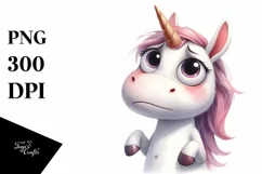 Funny Baby Unicorn with Big Eyes Product Image 3