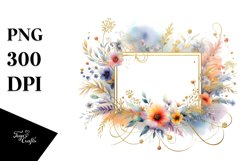 Vibrant Abstract Daisy Clipart Product Image 3