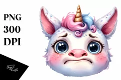 Funny Baby Unicorn with Big Eyes Product Image 3