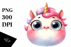 Funny Baby Unicorn with Big Eyes Product Image 3
