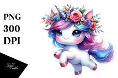 Dancing Baby Unicorn PNG Product Image 1