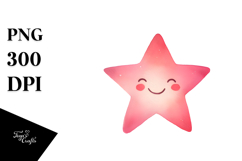 Smiling Star PNG Product Image 1
