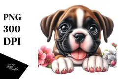Watercolor Baby Boxer, High-Res PNG Product Image 1
