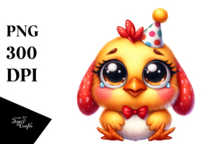 Cute Chicken Large Udder PNG Product Image 1
