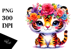 a Vibrant Flower Crown Macaw PNG Product Image 1