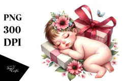 Adorning Baby Gift, Transparent PNG Product Image 1