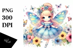 Colorful Small Fairy PNG Product Image 3