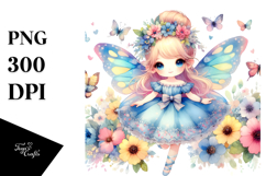 Colorful Small Fairy PNG Product Image 1