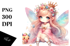 Colorful Small Fairy PNG Product Image 1