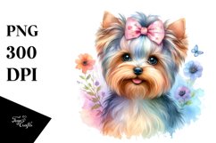 Pastel Yorkshire Terrier Canvas Edge Product Image 3