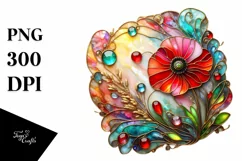 Watercolor Luxury Flower Splash Clipart Product Image 3