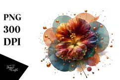 Glossy Nasturtium , Transparent PNG Product Image 1