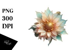 Sunflower Golden Insertions Watercolor Splash Product Image 3