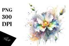 Floral Splash Abstract Design Product Image 1