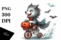 Funny Halloween Werewolf, High-Res PNG Product Image 3