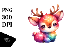 cute baby elk | Clipart Product Image 1