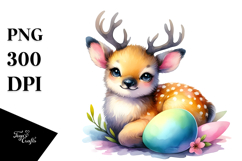 Cute Baby Elk Clipart Product Image 1