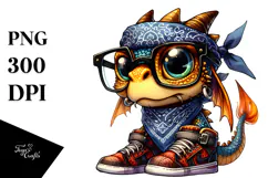 Dragon with Bandana and Fancy es Product Image 1