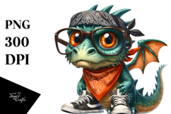 Dragon with Bandana and Fancy es Product Image 1
