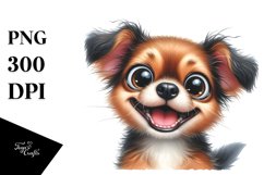 Excited Baby Dog Clipart Product Image 3