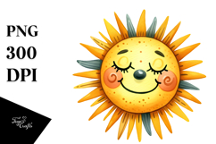 Whimsical Sun PNG Product Image 1