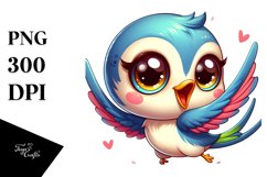 crazy Small Baby Swallow Clipart Product Image 1