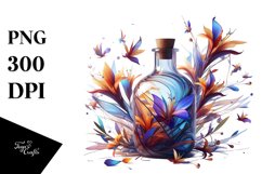 Colorful Abstract Bottle Clipart Product Image 3