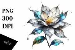 Abstract Artistic Gardenia Made of Material Product Image 3