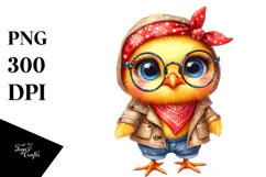 Baby Chicken Bandana es | Clipart Product Image 1