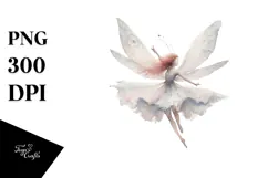 Colorful Dancing Fairy, Transparent PNG Product Image 1