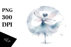 Colorful Dancing Fairy, Transparent PNG Product Image 1