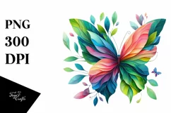 Vibrant Butterfly, High-Res PNG Product Image 1