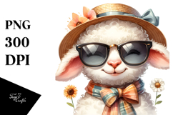 Energetic Baby Lamb PNG Product Image 1