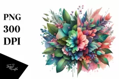 Abstract Vibrant Art PNG Product Image 1