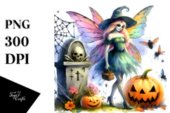 Simple Vibrant Fairy in Halloween Style Product Image 1