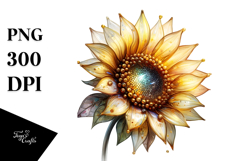 Sunflower Material PNG Product Image 1