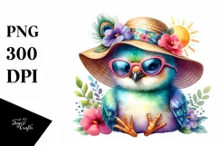 Colorful Baby Peacock Sun Clipart Product Image 3