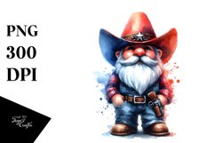 Vibrant Cowboy Gnome PNG Product Image 3