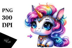 Funny Unicorn, Transparent PNG Product Image 1