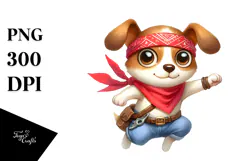 Goofy Dog with Bandana Product Image 1