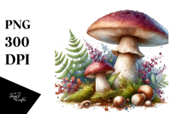 Mystical Mushroom Summer PNG Product Image 1